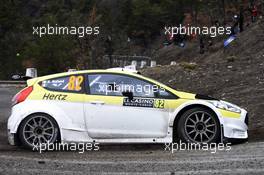 Eamonn BOLAND (IRL) - MORRISSEY M.J. (IRL) FORD FIESTA 25-28.01.2018 FIA World Rally Championship 2018, Rd 1, Rally Monte Carlo, Monaco, Monte Carlo