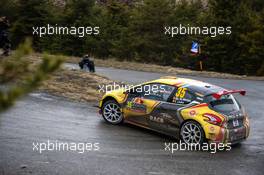 Guillaume De Mevius (BEL) - Louis Louka (BEL) Peugeot 208 25-28.01.2018 FIA World Rally Championship 2018, Rd 1, Rally Monte Carlo, Monaco, Monte Carlo