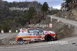 Damien OBERTI (FRA) - Thomas ESCARTEFIGUE (FRA) PEUGEOT 208 25-28.01.2018 FIA World Rally Championship 2018, Rd 1, Rally Monte Carlo, Monaco, Monte Carlo