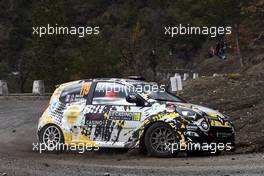 BERARD Christophe (FRA) - BERNABO Christophe (FRA) RENAULT TWINGO 25-28.01.2018 FIA World Rally Championship 2018, Rd 1, Rally Monte Carlo, Monaco, Monte Carlo