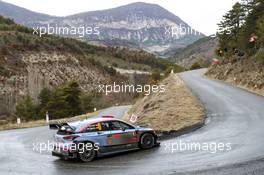 Dani Sordo (ESP)-Carlos Del Barrio (ESP),Hyundai i20 WRC, HYUNDAI SHELL MOBIS WRT 25-28.01.2018 FIA World Rally Championship 2018, Rd 1, Rally Monte Carlo, Monaco, Monte Carlo