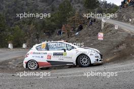 Nicolas LATIL (FRA) - Audrey NESTA (FRA) PEUGEOT 208 25-28.01.2018 FIA World Rally Championship 2018, Rd 1, Rally Monte Carlo, Monaco, Monte Carlo