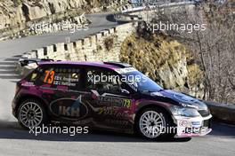 Kalle Rovanpera (FIN) - Jonne Halttunen (FIN) Skoda Fabia RC2 R5 25-28.01.2018 FIA World Rally Championship 2018, Rd 1, Rally Monte Carlo, Monaco, Monte Carlo