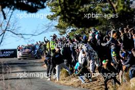 SÃ©bastien Ogier (FRA)-Julien Ingrassia (FRA) Ford Fiesta WRC, Mâ€Sport World Rally Team 25-28.01.2018 FIA World Rally Championship 2018, Rd 1, Rally Monte Carlo, Monaco, Monte Carlo