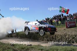 20.05.2018 - Andreas Mikkelsen (NOR)-Anders Jaeger(NOR) HYUNDAI i20 Coupe WRC, HYUNDAI SHELL MOBIS WRT 17-20.05.2018 FIA World Rally Championship 2018, Rd 6, Rally Portugal, Matosinhos, Portugal