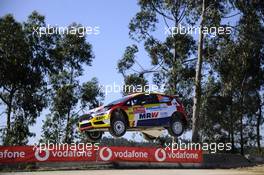 17.05.2018 - Shakedown, NIL SOLANS BALDO (ESP) - MIQUEL IBAÃ‘EZ SOTOS (ESP) FORD FIESTA R5 17-20.05.2018 FIA World Rally Championship 2018, Rd 6, Rally Portugal, Matosinhos, Portugal