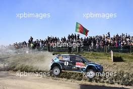 20.05.2018 - LUKASZ PIENIAZEK (POL) - PRZEMYSLAW MAZUR (POL) SKODA FABIA R5, PRINTSPORT 17-20.05.2018 FIA World Rally Championship 2018, Rd 6, Rally Portugal, Matosinhos, Portugal