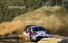 17.05.2018 - Shakedown, Essapeka Lappi (FIN) Janne Ferm (FIN),TOYOTA YARIS WRC, TOYOTA GAZOO RACING WRT 17-20.05.2018 FIA World Rally Championship 2018, Rd 6, Rally Portugal, Matosinhos, Portugal