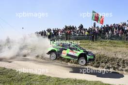 20.05.2018 - YAZEED AL RAJHI (SAU) - MICHAEL ORR (GBR) FORD FIESTA WRC, YAZEED RACING 17-20.05.2018 FIA World Rally Championship 2018, Rd 6, Rally Portugal, Matosinhos, Portugal