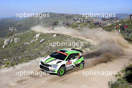 19.05.2018 - Pontus Tidemand (SWE)-Jonas Andersson (SWE) Skoda Fabia R5, Skoda Motorsport 17-20.05.2018 FIA World Rally Championship 2018, Rd 6, Rally Portugal, Matosinhos, Portugal