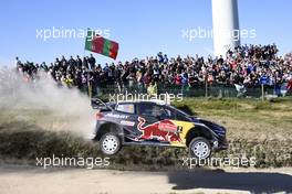 20.05.2018 - Elfyn Evans (GBR)-Daniel Barritt (GBR) Ford Fiesta WRC, Mâ€Sport World Rally Team 17-20.05.2018 FIA World Rally Championship 2018, Rd 6, Rally Portugal, Matosinhos, Portugal