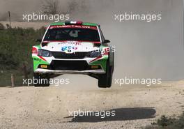 19.05.2018 - Benito Guerra (MEX)- Borja Rozada (MEX) Skoda Fabia R5 RC2, Motorsport Italia Srl 17-20.05.2018 FIA World Rally Championship 2018, Rd 6, Rally Portugal, Matosinhos, Portugal