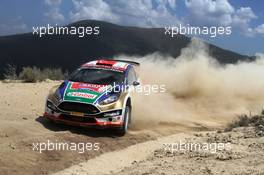 19.05.2018 - MURAT BOSTANCI (TUR) - ONUR VATANSEVER (TUR) FORD FIESTA R5, CASTROL FORD TEAM TÃœRKIYE 17-20.05.2018 FIA World Rally Championship 2018, Rd 6, Rally Portugal, Matosinhos, Portugal