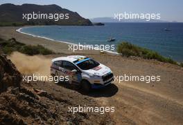 Emil BERGKVIST (SWE) - Patrik BARTH (SWE) FORD FIESTA R2 13-16-09.2018. FIA World Rally Championship, Rd 10, Rally Turkey, Marmaris, Turkey