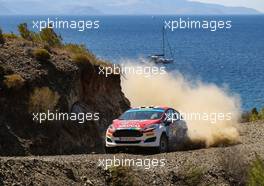 Jean-Baptiste FRANCESCHI (FRA) - Romain COURBON (FRA) FORD FIESTA R2, EQUIPE DE FRANCE - FFSA 13-16-09.2018. FIA World Rally Championship, Rd 10, Rally Turkey, Marmaris, Turkey