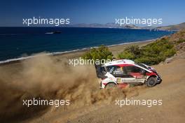 Ott Tanak (EAU)-Martin Jarveoja (EST) TOYOTA YARIS WRC , TOYOTA GAZOO RACING WRT 13-16-09.2018. FIA World Rally Championship, Rd 10, Rally Turkey, Marmaris, Turkey