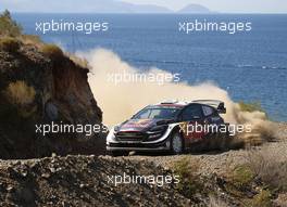 Elfyn Evans (GBR)-Daniel Barritt (GBR) Ford Fiesta WRC, M-Sport World Rally Team 13-16-09.2018. FIA World Rally Championship, Rd 10, Rally Turkey, Marmaris, Turkey