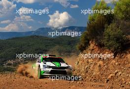 Pontus TIDEMAND (SWE) - Jonas ANDERSSON (SWE) SKODA FABIA R5, SKODA Motorsport II 13-16-09.2018. FIA World Rally Championship, Rd 10, Rally Turkey, Marmaris, Turkey