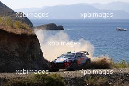 Hayden Paddon (NZL) - Sebastian MARSHALL (GBR) Hyundai i20 Coupe WRC, Hyundai Shell Mobil WRT 13-16-09.2018. FIA World Rally Championship, Rd 10, Rally Turkey, Marmaris, Turkey