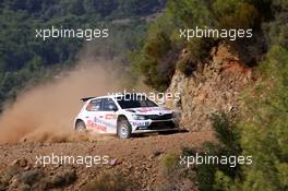 Henning SOLBERG (NOR) - Ilka MINOR (AUS) FORD FIESTA R5 13-16-09.2018. FIA World Rally Championship, Rd 10, Rally Turkey, Marmaris, Turkey