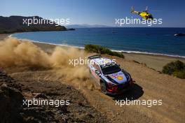 Andreas Mikkelsen (NOR)-Anders Jaeger(NOR) HYUNDAI i20 Coupe WRC, HYUNDAI SHELL MOBIS WRT 13-16-09.2018. FIA World Rally Championship, Rd 10, Rally Turkey, Marmaris, Turkey