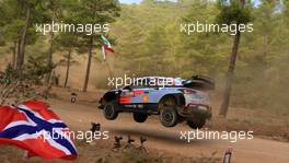 Shakedown, Andreas Mikkelsen (NOR)-Anders Jaeger(NOR) HYUNDAI i20 Coupe WRC, HYUNDAI SHELL MOBIS WRT 13-16-09.2018. FIA World Rally Championship, Rd 10, Rally Turkey, Marmaris, Turkey