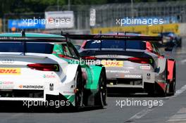 Loic Duval (FRA) (Audi Sport Team Phoenix - Audi RS5 DTM)   06.07.2019, DTM Round 4, Norisring, Germany, Saturday.
