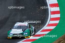 Marco Wittmann (GER) (BMW Team RMG - BMW M4 DTM)  und Jonathan Aberdein (ZAF) (WRT Team Audi Sport - Audi RS5 DTM)  10.08.2019, DTM Round 6, Brands Hatch, England, Saturday.