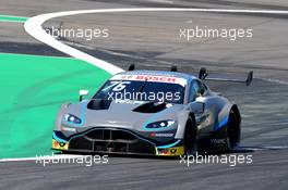 Jake Dennis (GBR) (R-Motorsport - Aston Martin Vantage DTM) 23.08.2019, DTM Round 7, Lausitzring, Germany, Friday.