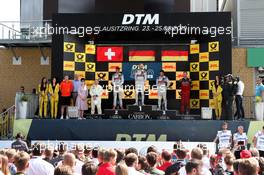 Podium 25.08.2019, DTM Round 7, Lausitzring, Germany, Sunday.