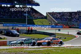 Marco Wittmann (GER) (BMW Team RMG - BMW M4 DTM)  und Jamie Green (GBR) (Audi Sport Team Rosberg - Audi RS5 DTM) 14.09.2019, DTM Round 8, Nürburgring, Germany, Saturday.