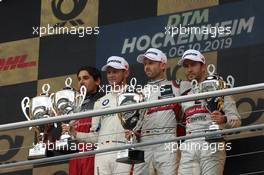 Marco Wittmann (GER) (BMW Team RMG - BMW M4 DTM) , Rene Rast (GER) (Audi Sport Team Rosberg - Audi RS5 DTM)  und Mike Rockenfeller (GER) (Audi Sport Team Phoenix - Audi RS5 DTM)  05.10.2019, DTM Round 9, Hockenheimring, Germany, Saturday.