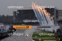 Ziel-Feuerwerk 06.10.2019, DTM Round 9, Hockenheimring, Germany, Sunday.