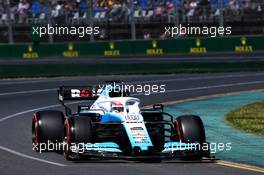 George Russell (GBR) Williams Racing FW42. 15.03.2019. Formula 1 World Championship, Rd 1, Australian Grand Prix, Albert Park, Melbourne, Australia, Practice Day.