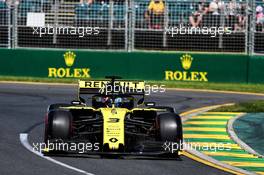 Daniel Ricciardo (AUS) Renault F1 Team RS19. 15.03.2019. Formula 1 World Championship, Rd 1, Australian Grand Prix, Albert Park, Melbourne, Australia, Practice Day.