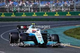 Robert Kubica (POL) Williams Racing FW42. 15.03.2019. Formula 1 World Championship, Rd 1, Australian Grand Prix, Albert Park, Melbourne, Australia, Practice Day.