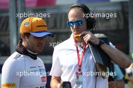 Carlos Sainz Jr (ESP) McLaren MCL34. 17.03.2019. Formula 1 World Championship, Rd 1, Australian Grand Prix, Albert Park, Melbourne, Australia, Race Day.
