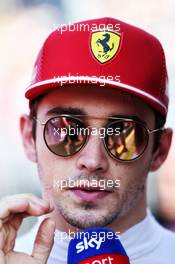 Charles Leclerc (MON) Ferrari on the grid. 17.03.2019. Formula 1 World Championship, Rd 1, Australian Grand Prix, Albert Park, Melbourne, Australia, Race Day.