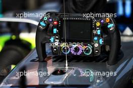 Mercedes AMG F1 W10 steering wheel. 17.03.2019. Formula 1 World Championship, Rd 1, Australian Grand Prix, Albert Park, Melbourne, Australia, Race Day.