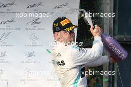 1st place Valtteri Bottas (FIN) Mercedes AMG F1. 17.03.2019. Formula 1 World Championship, Rd 1, Australian Grand Prix, Albert Park, Melbourne, Australia, Race Day.