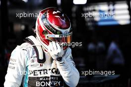 Lewis Hamilton (GBR) Mercedes AMG F1 in parc ferme. 17.03.2019. Formula 1 World Championship, Rd 1, Australian Grand Prix, Albert Park, Melbourne, Australia, Race Day.