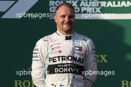 1st place Valtteri Bottas (FIN) Mercedes AMG F1 W10. 17.03.2019. Formula 1 World Championship, Rd 1, Australian Grand Prix, Albert Park, Melbourne, Australia, Race Day.