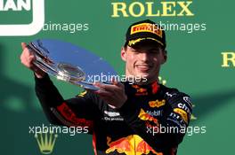3rd place Max Verstappen (NLD) Red Bull Racing RB15. 17.03.2019. Formula 1 World Championship, Rd 1, Australian Grand Prix, Albert Park, Melbourne, Australia, Race Day.