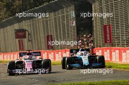 Sergio Perez (MEX) Racing Point F1 Team RP19. 17.03.2019. Formula 1 World Championship, Rd 1, Australian Grand Prix, Albert Park, Melbourne, Australia, Race Day.