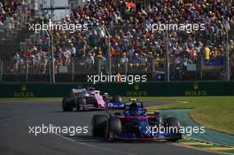 Alexander Albon (THA) Scuderia Toro Rosso STR14.17.03.2019. Formula 1 World Championship, Rd 1, Australian Grand Prix, Albert Park, Melbourne, Australia, Race Day.