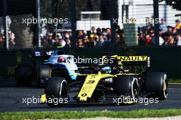 Daniel Ricciardo (AUS) Renault F1 Team RS19. 17.03.2019. Formula 1 World Championship, Rd 1, Australian Grand Prix, Albert Park, Melbourne, Australia, Race Day.