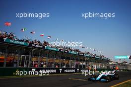 Robert Kubica (POL) Williams Racing FW42. 17.03.2019. Formula 1 World Championship, Rd 1, Australian Grand Prix, Albert Park, Melbourne, Australia, Race Day.