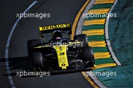 Daniel Ricciardo (AUS) Renault F1 Team RS19. 17.03.2019. Formula 1 World Championship, Rd 1, Australian Grand Prix, Albert Park, Melbourne, Australia, Race Day.