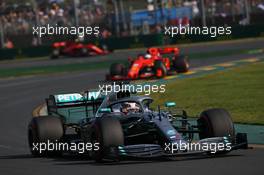 Lewis Hamilton (GBR) Mercedes AMG F1 W10.17.03.2019. Formula 1 World Championship, Rd 1, Australian Grand Prix, Albert Park, Melbourne, Australia, Race Day.