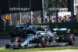 Valtteri Bottas (FIN) Mercedes AMG F1 W10. 17.03.2019. Formula 1 World Championship, Rd 1, Australian Grand Prix, Albert Park, Melbourne, Australia, Race Day.